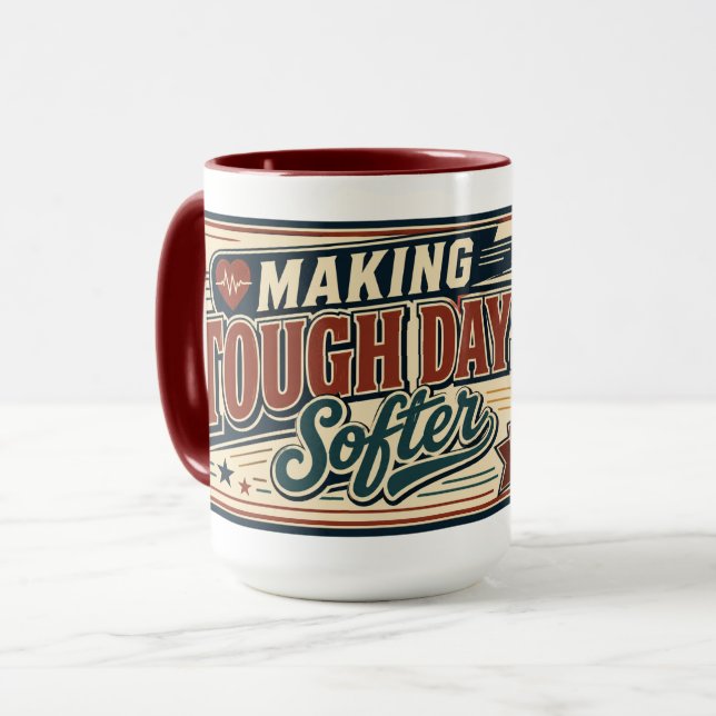 Tasse de citation d'appréciation des infirmières - (Devant gauche)