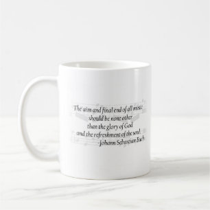 Tasse de citation de Bach