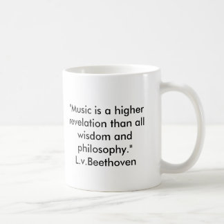 Tasse de citation de Beethoven
