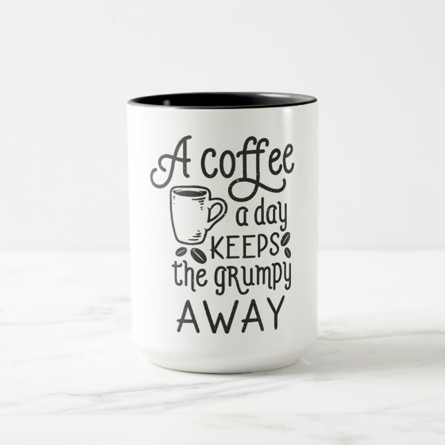 Tasse de citation de café (Centre)
