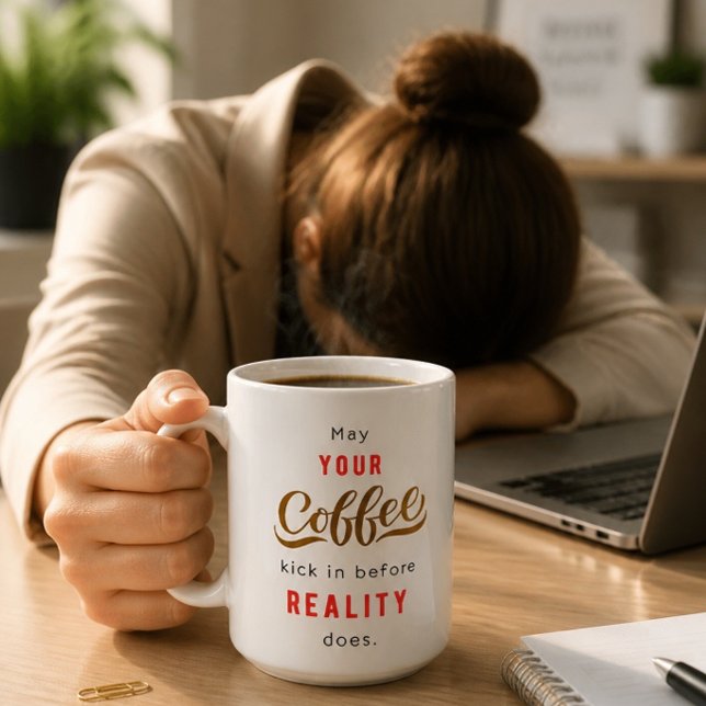 Tasse de citation de café drôle (Créateur téléchargé)