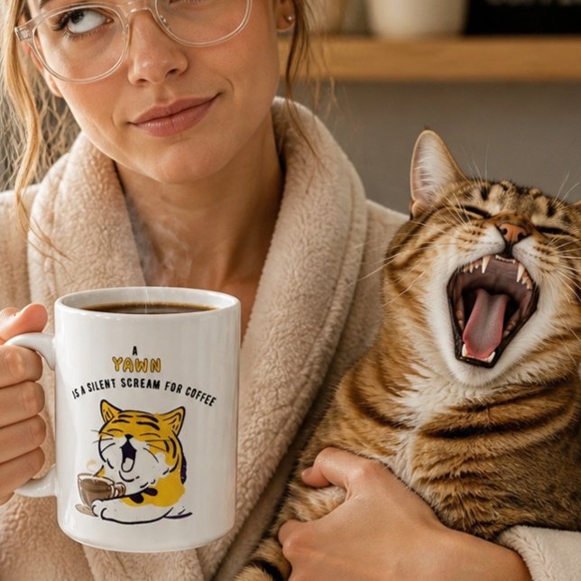 Tasse de citation de café drôle pour amateur de ch (Créateur téléchargé)