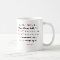 Tasse de citation de capitalisme de Keynes