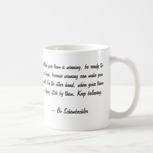 Tasse de citation de direction de la BO (Droite)