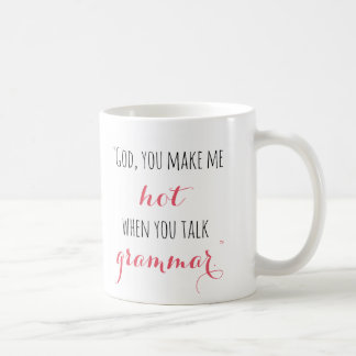 Tasse de citation de grammaire de Gavin