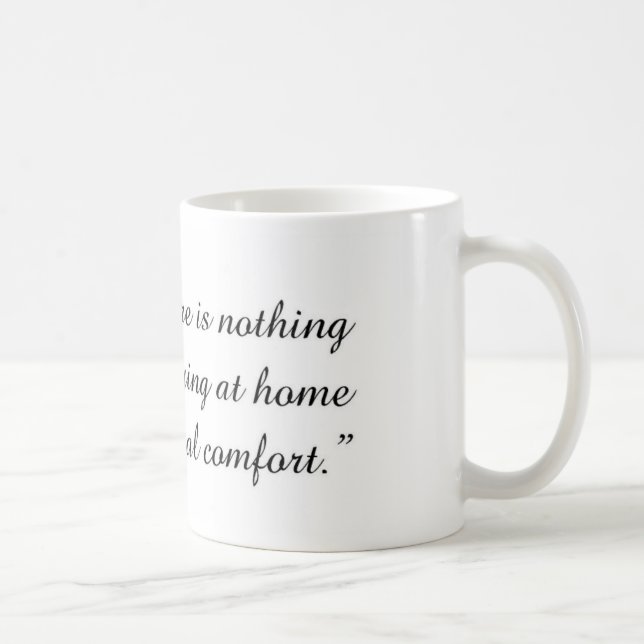 Tasse de citation de Jane Austen (Droite)