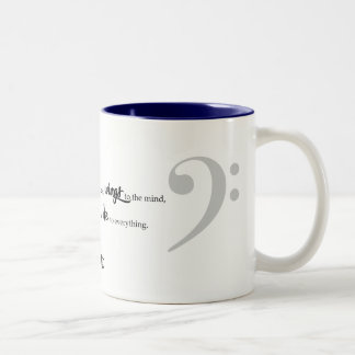 Tasse de citation de musique
