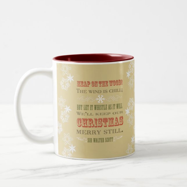 Tasse de citation de Noël (Gauche)