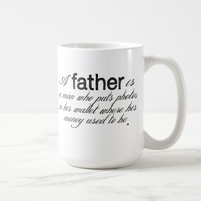 Tasse de citation de père (Droite)