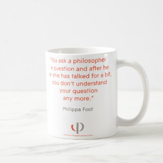 Tasse de citation de pied de Philippa