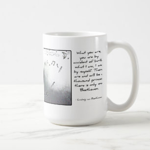 Tasse de citation de sonate de clair de lune de