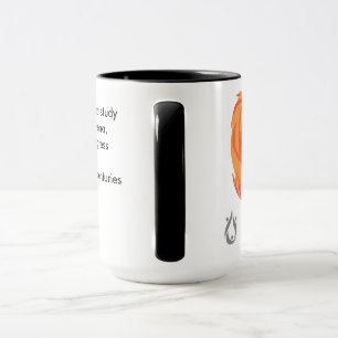 Tasse de citation de Tesla avec l'illustration