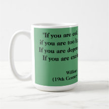 Tasse de citation de thé - malle de William