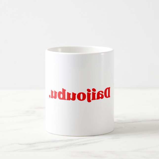 Tasse de citation japonaise Affirmation positive D (Centre)