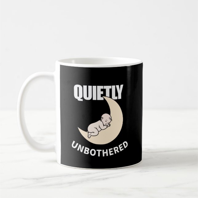 Tasse de citation minimale « Tranquillement insouc (Gauche)