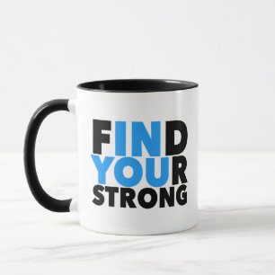Tasse de citation motivante forte