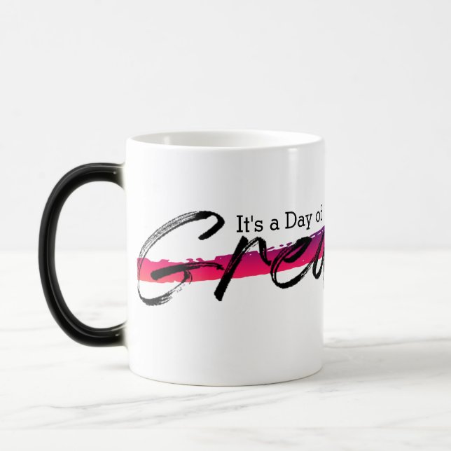 Tasse de citation motivationnelle coup de pinceau (Gauche)