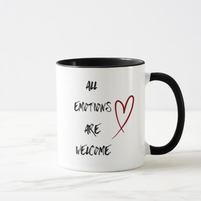 Tasse de citation positive pour la santé mentale C (Droite)