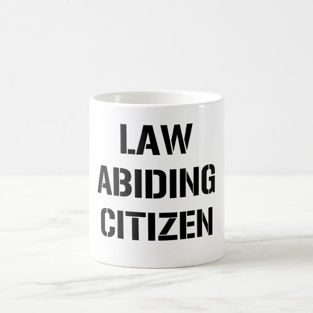 Tasse de citoyen respectueux des lois (Centre)