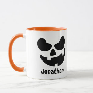 Tasse de citrouille personnalisée pour Halloween