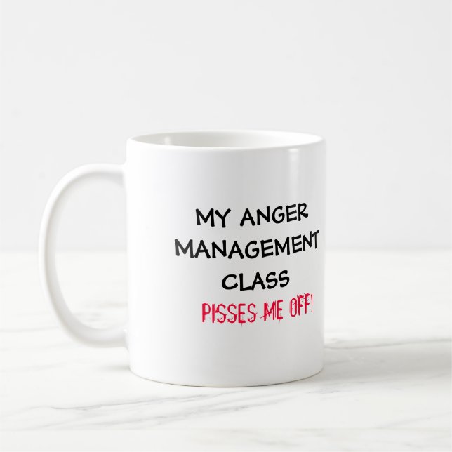 Tasse de classe de gestion de colère (Gauche)