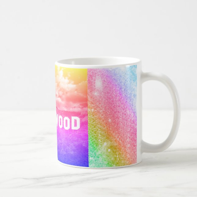 Tasse de classique d'arc-en-ciel de Hollywood (Droite)
