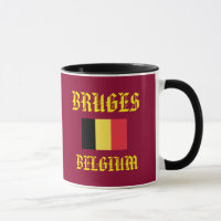 Tasse de classique de Bruges Belgique