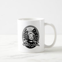 Tasse de classique de la Reine de Hillary Clinton