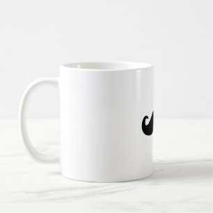 tasse de classique de moustache
