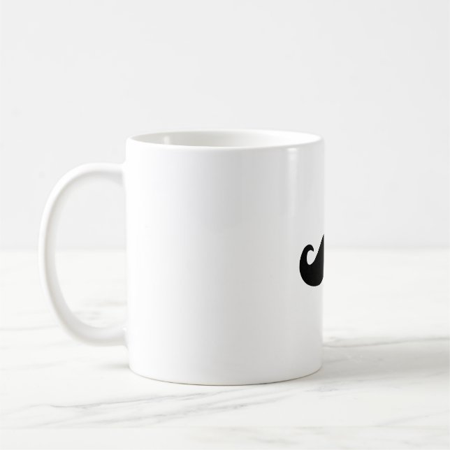 tasse de classique de moustache (Gauche)