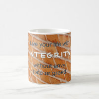 Tasse de classique d'intégrité