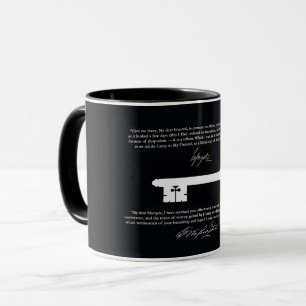Tasse de clé de la liberté de George Washington