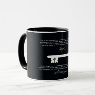 Tasse de clé de la liberté de George Washington
