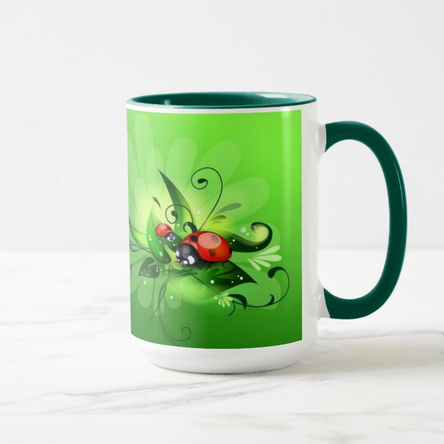 Tasse de coccinelle de coccinelle (Droite)