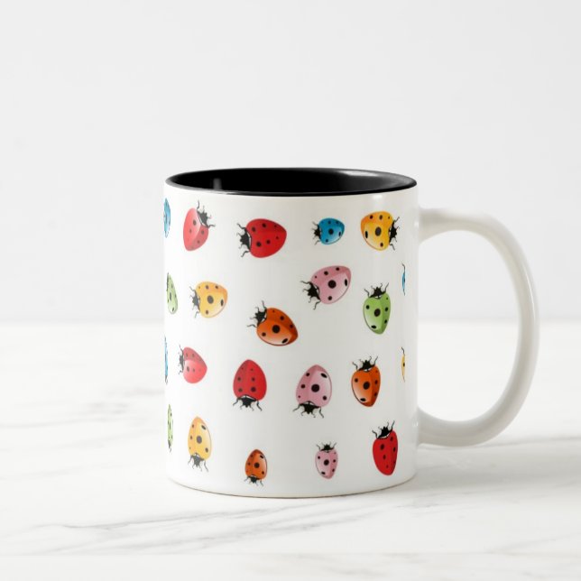 Tasse de coccinelles (Droit)