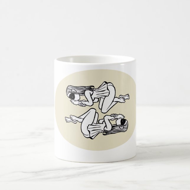 Tasse de cochlée et de café d'Eustachia (Centre)