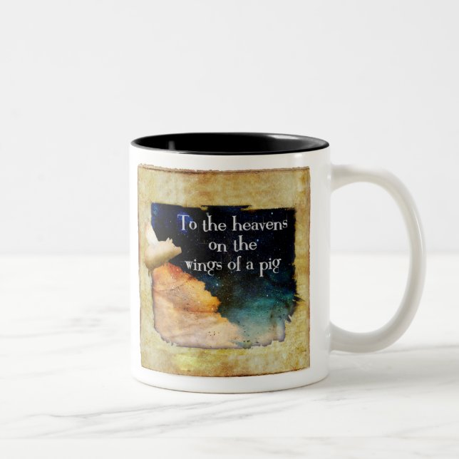 tasse de cochon volant (Droit)