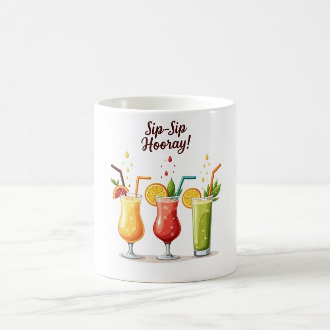 Tasse de cocktail d'agrumes Sip Sip Hourra pour l' (Centre)