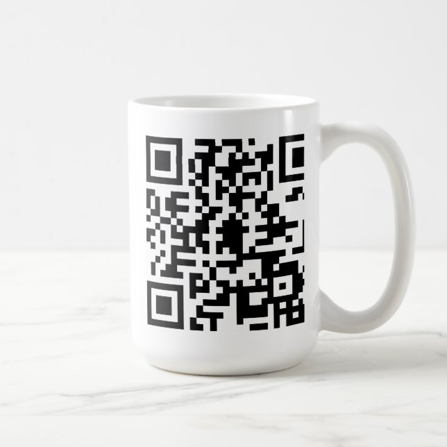Tasse de code de QR (Droite)