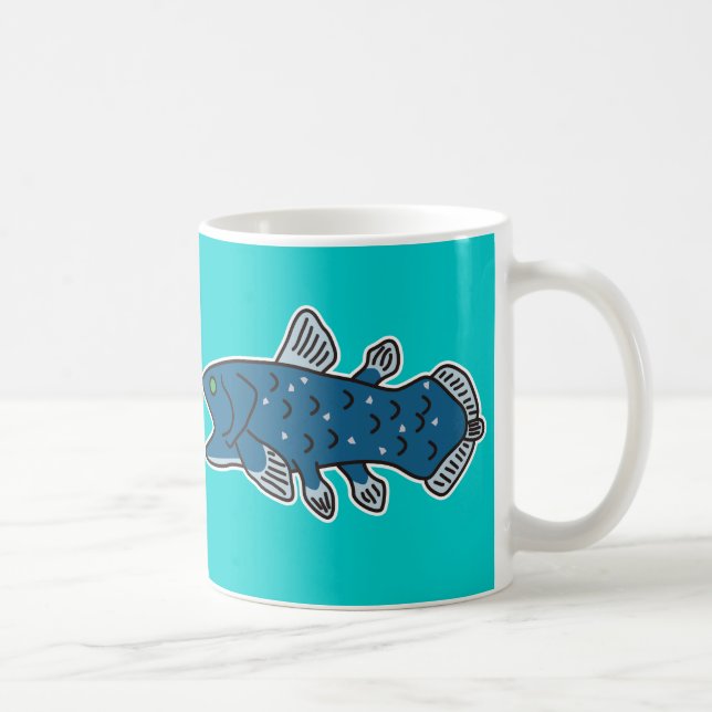 Tasse de Coelacanth "ACCUEIL VERS la MER PROFONDE (Droite)