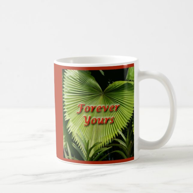 Tasse de coeur de feuille de Swaaj Valentine par (Droite)