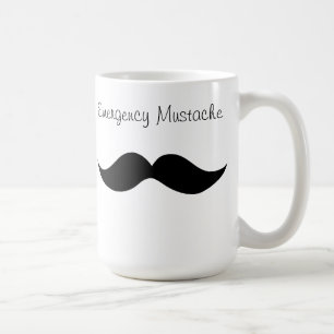 Tasse de Cofee de moustache de secours