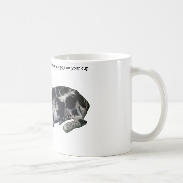 Tasse de Coffe de chiot de Catahoula (Droite)