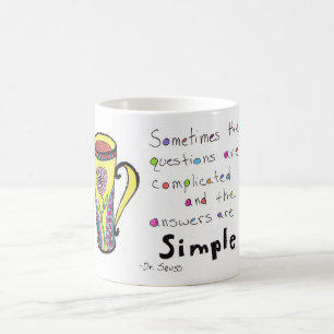 Tasse de Coffe de citation de la vie - les