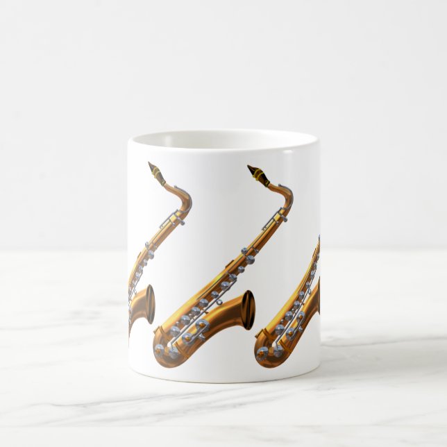 Tasse de Coffe de saxophone (Centre)