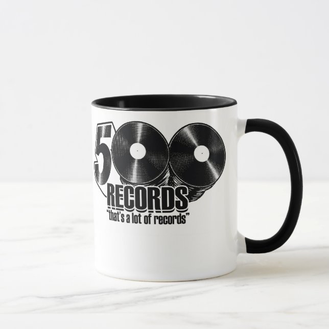 Tasse de Coffe - logo de 500 disques (Droite)