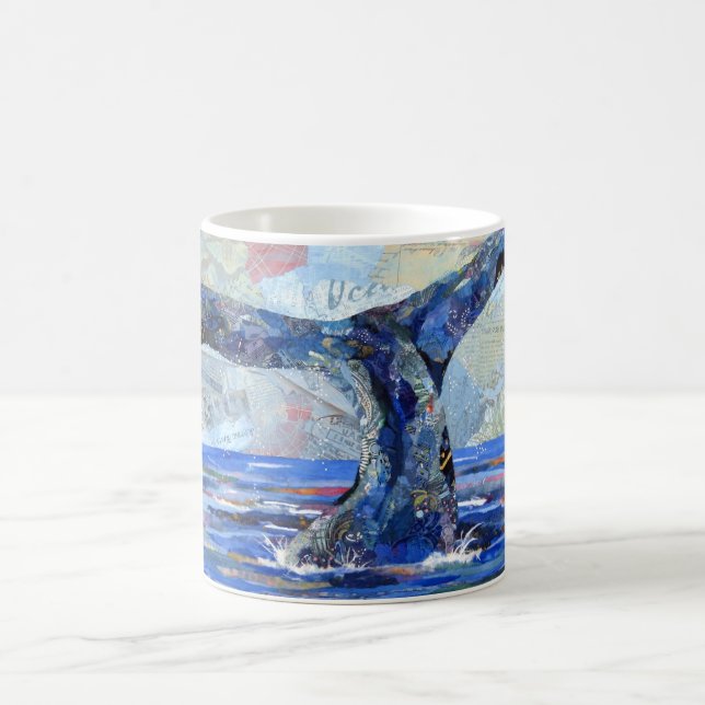 Tasse de collage de queue de baleine (Centre)