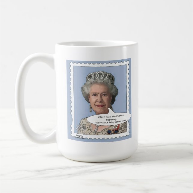 Tasse de comédie de la Reine Elizabeth II (Gauche)