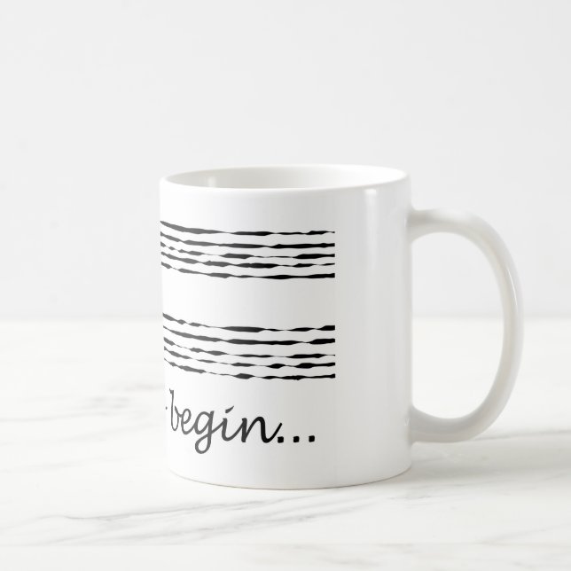 Tasse de composition musicale (Droite)