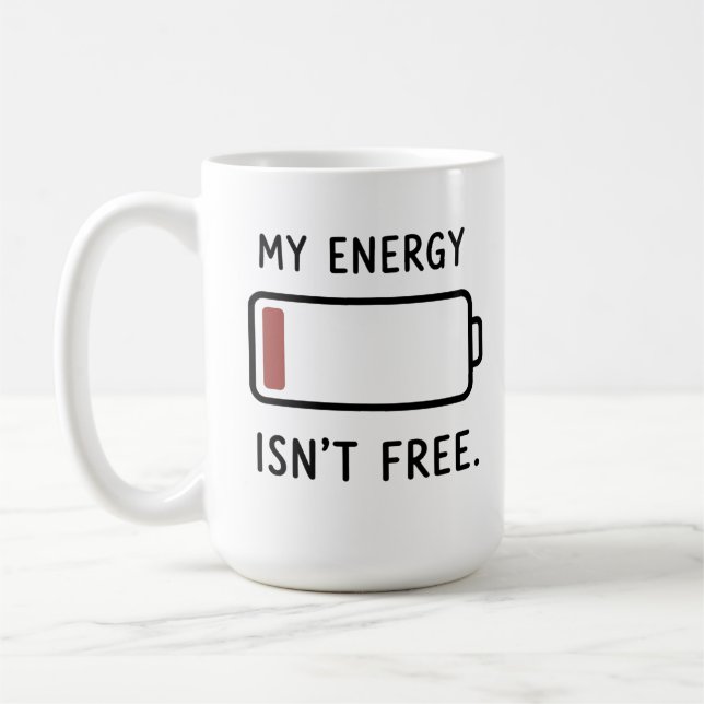 Tasse de compteur d'énergie introverti pour les pe (Gauche)